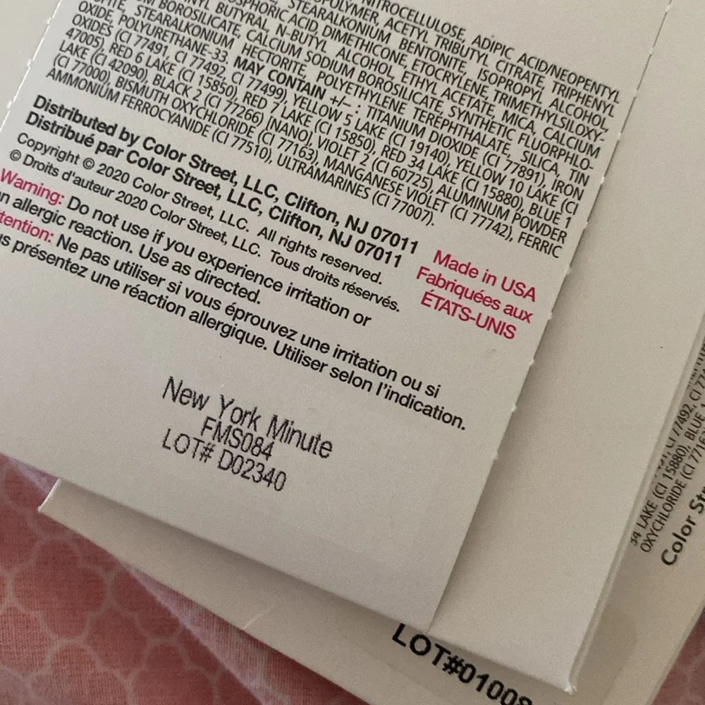 3 New Sealed Color Street - Picture 3 of 4